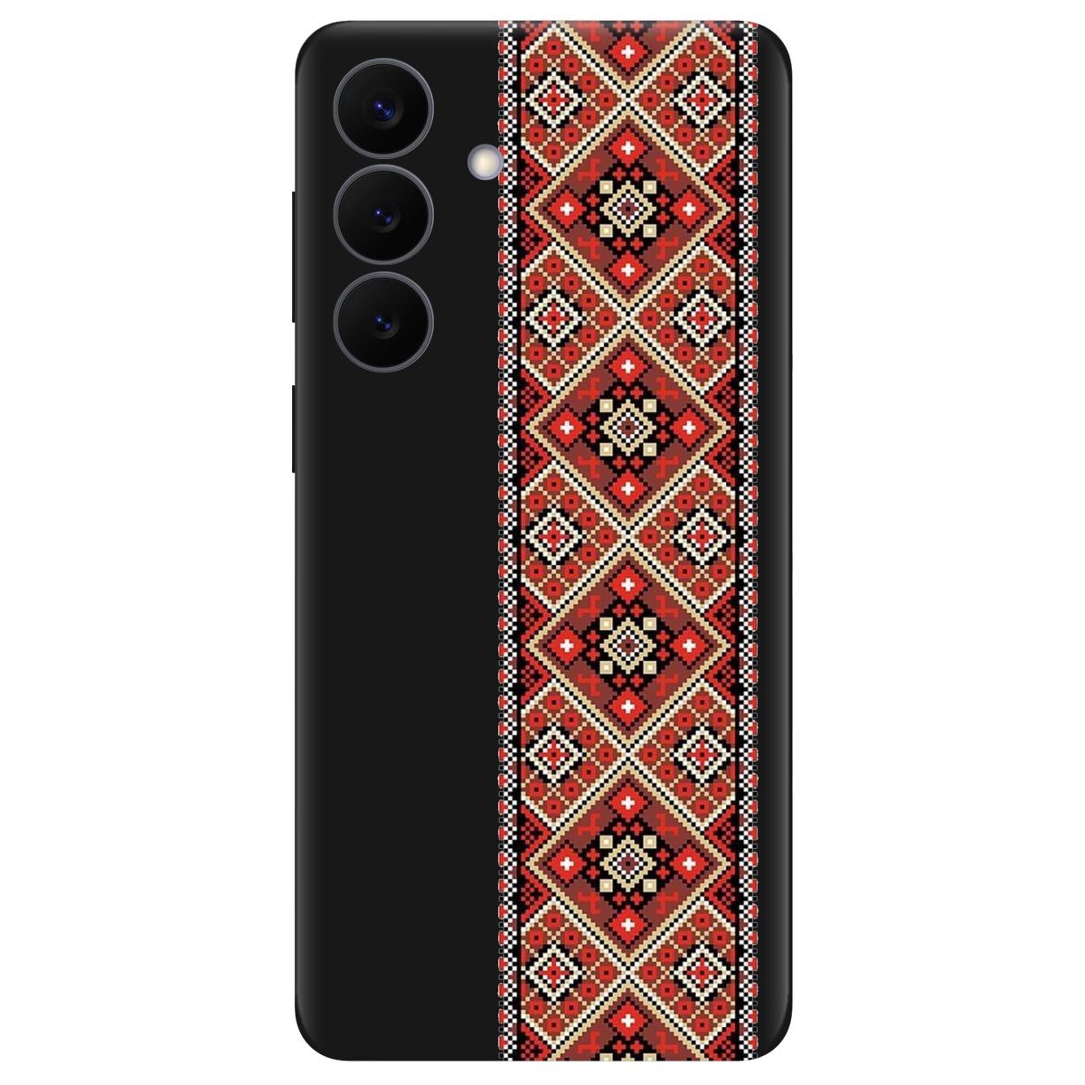 Чехол для Samsung Galaxy S26 Plus черный матовый soft touch Вечная традиция - фото 1 - Чехлы для телефонов