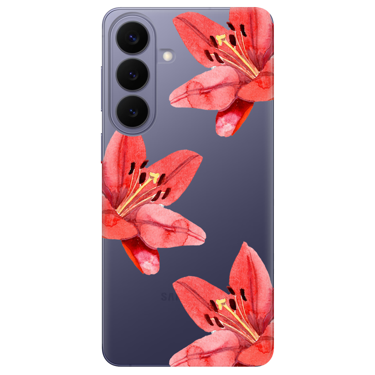 Чехол для Samsung Galaxy S26 Plus прозрачный Волшебное цветение - фото 1 - Чехлы для телефонов