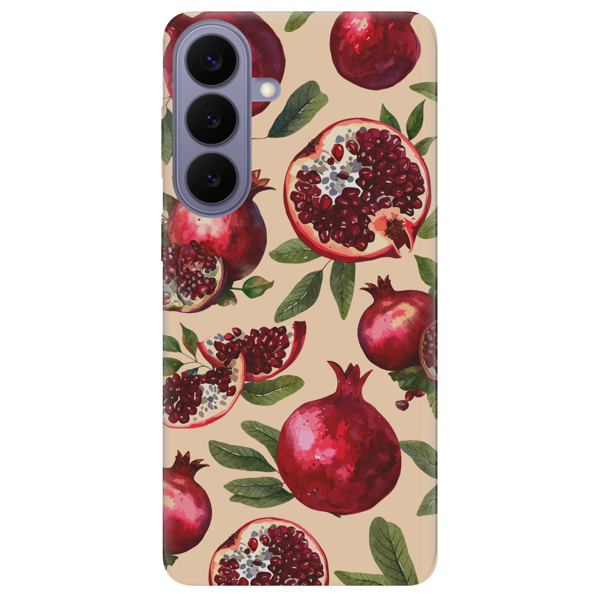 Чохол для Samsung Galaxy S26 Plus прозорий Гранатова пристрасть - фото 1 - Чохли для телефонів