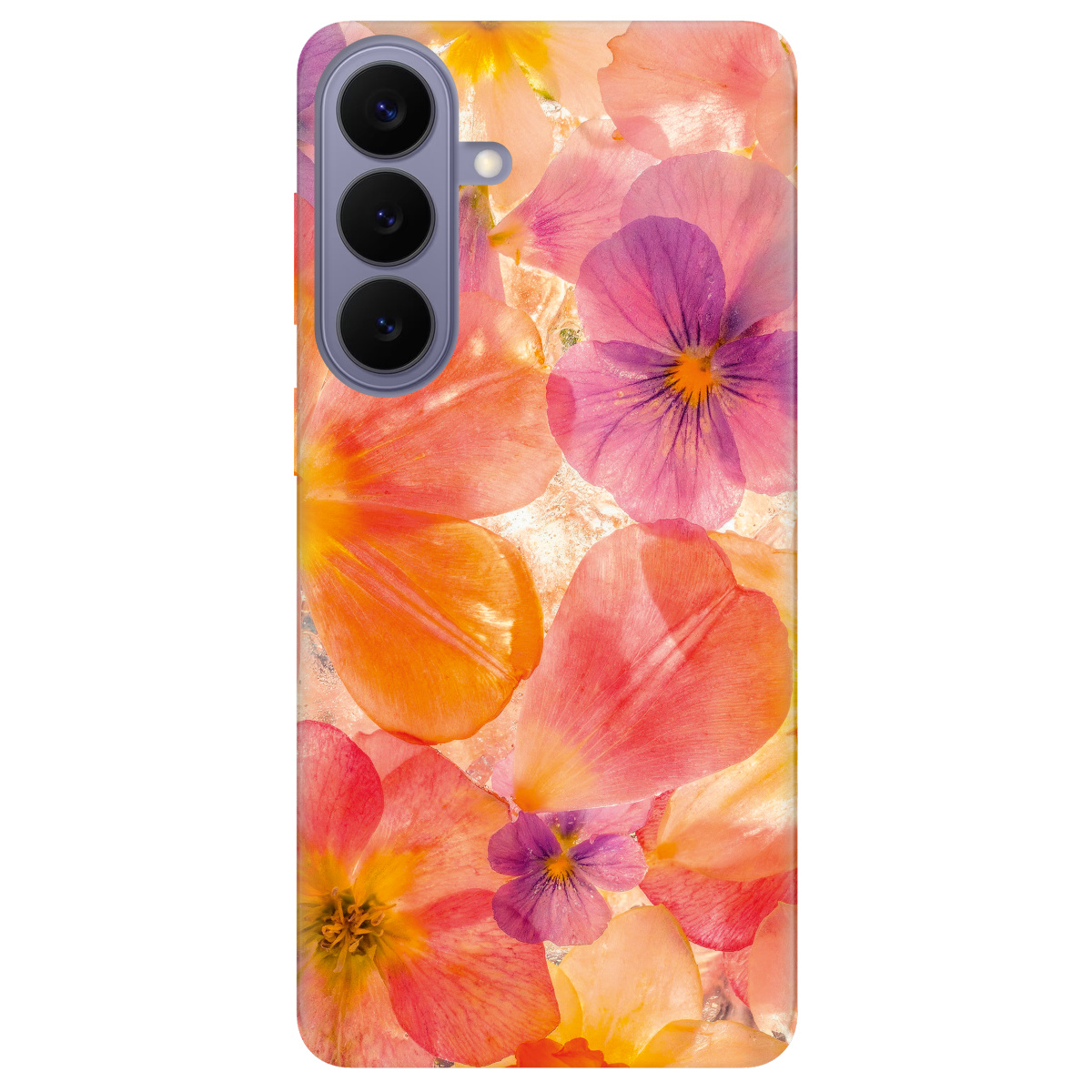 Чохол для Samsung Galaxy S26 Plus прозорий Дофаміновий розквіт - фото 1 - Чохли для телефонів