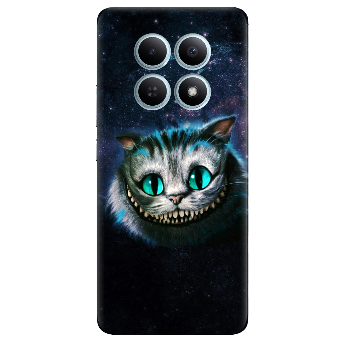 Чехол для Xiaomi Redmi Note 15 4G прозрачный Cheshire Cat - фото 1 - Чехлы для телефонов