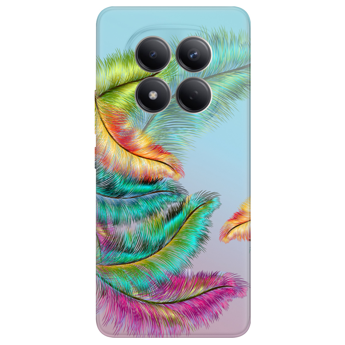 Чохол для Xiaomi Redmi Note 15 Pro 4G прозорий Пух - фото 1 - Чохли для телефонів