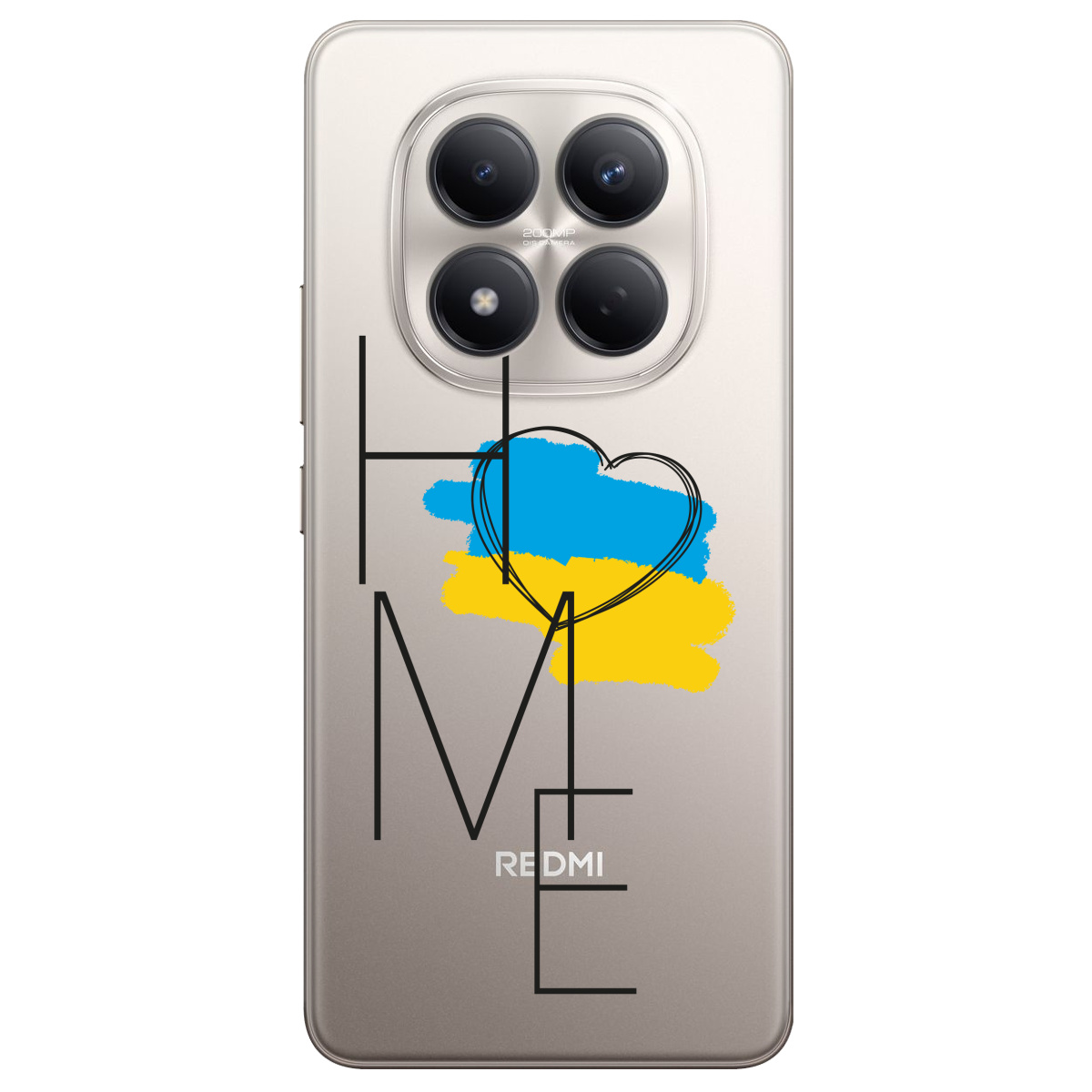 Чехол для Xiaomi Redmi Note 15 Pro 4G прозрачный Home - фото 1 - Чехлы для телефонов