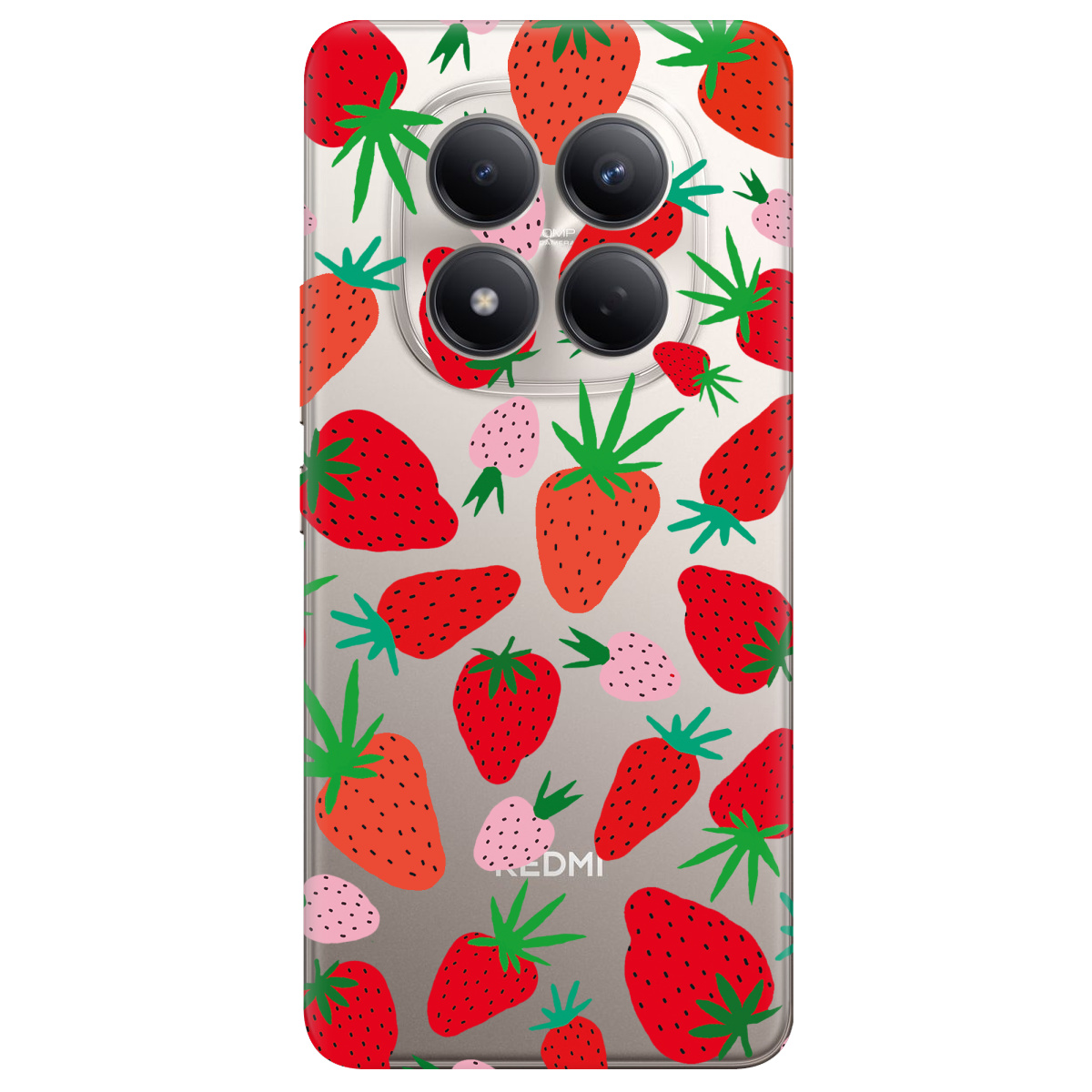 Чохол для Xiaomi Redmi Note 15 Pro 4G прозорий Berry Pop - фото 1 - Чохли для телефонів