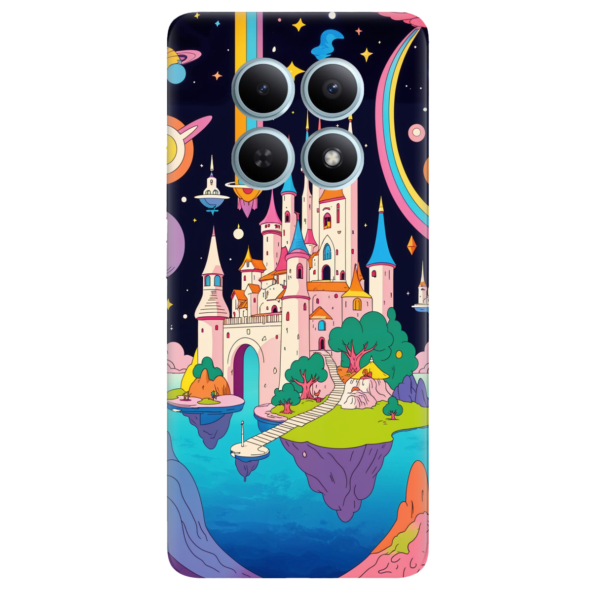 Чохол для Xiaomi Redmi Note 15 4G прозорий Cosmic Fairytale - фото 1 - Чохли для телефонів