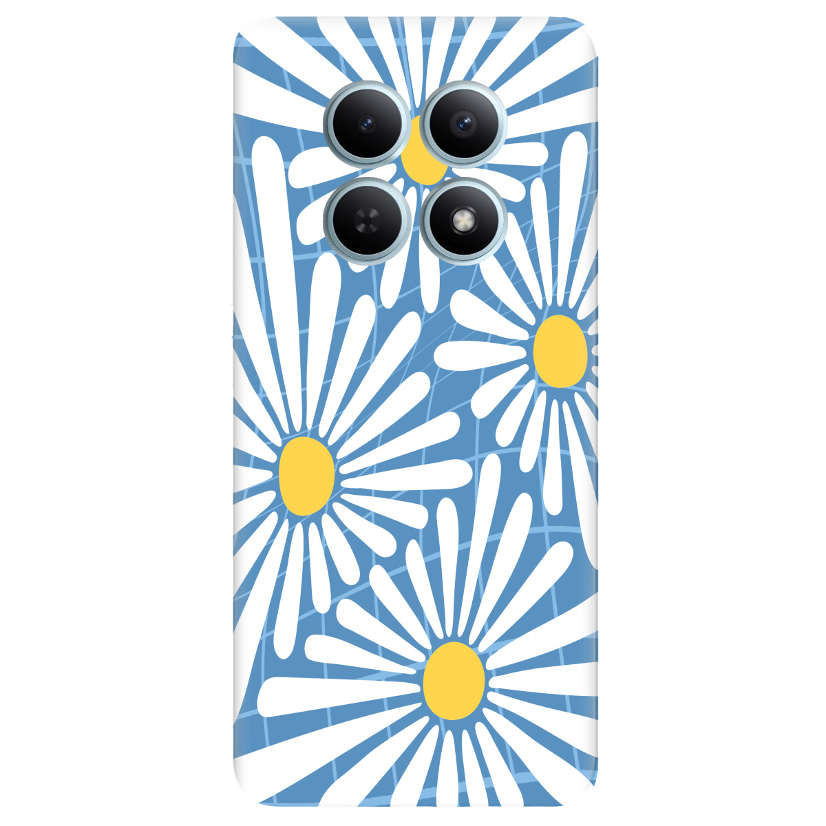 Чехол для Xiaomi Redmi Note 15 4G прозрачный Ромашковий настрій - фото 1 - Чехлы для телефонов