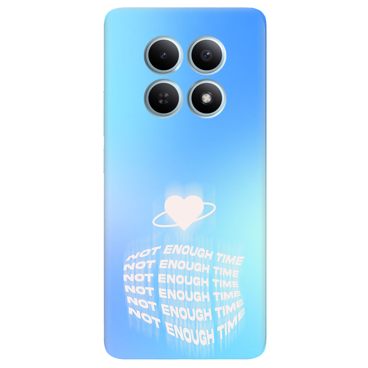 Чохол для Xiaomi Redmi Note 15 4G прозорий Часу обмаль - фото 1 - Чохли для телефонів