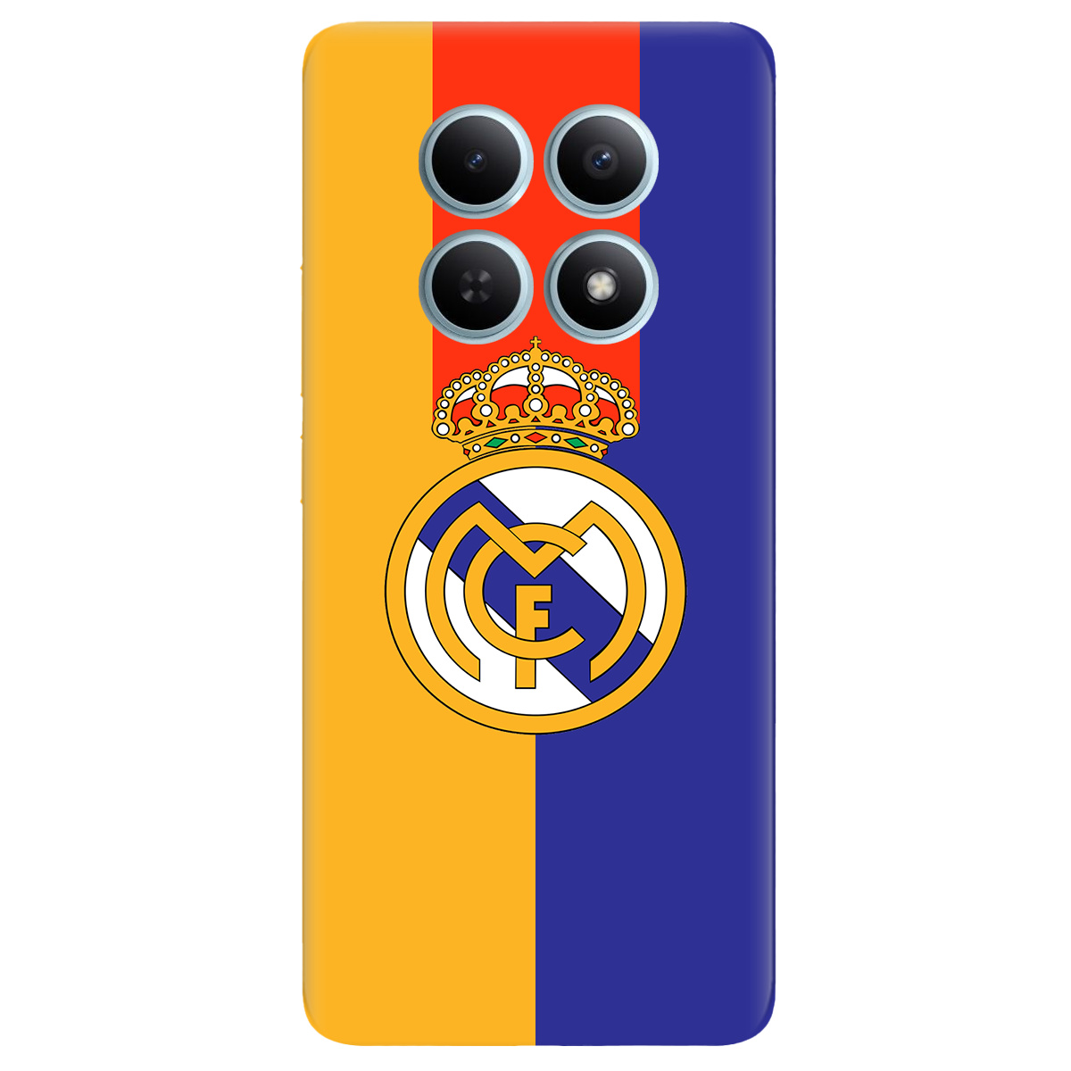 Чохол для Xiaomi Redmi Note 15 4G прозорий Real Madrid - фото 1 - Чохли для телефонів