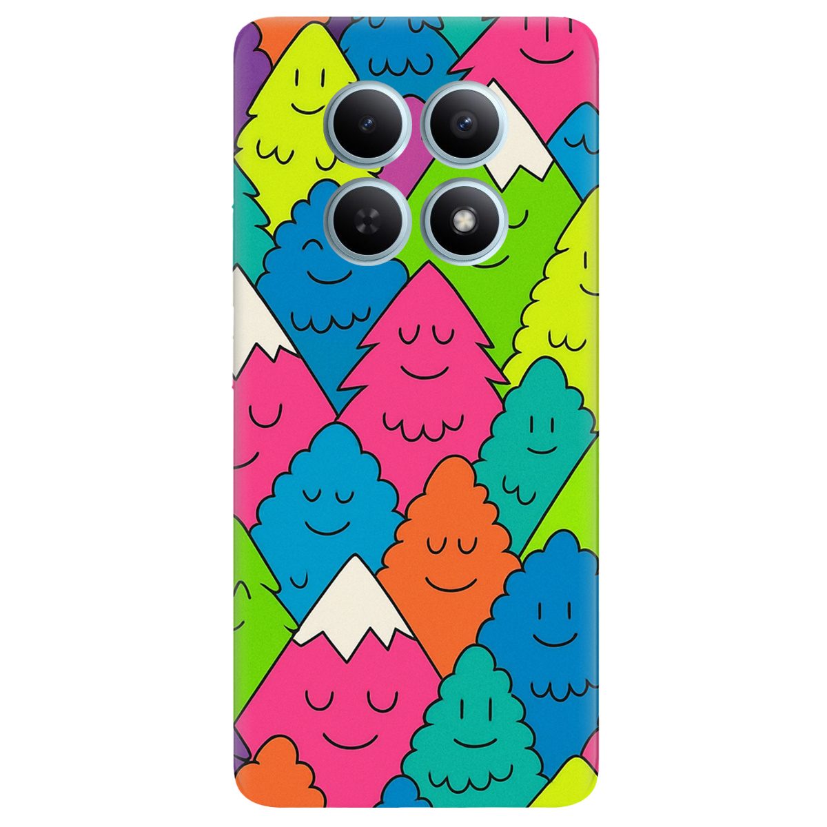 Чехол для Xiaomi Redmi Note 15 4G прозрачный Горы настроения - фото 1 - Чехлы для телефонов