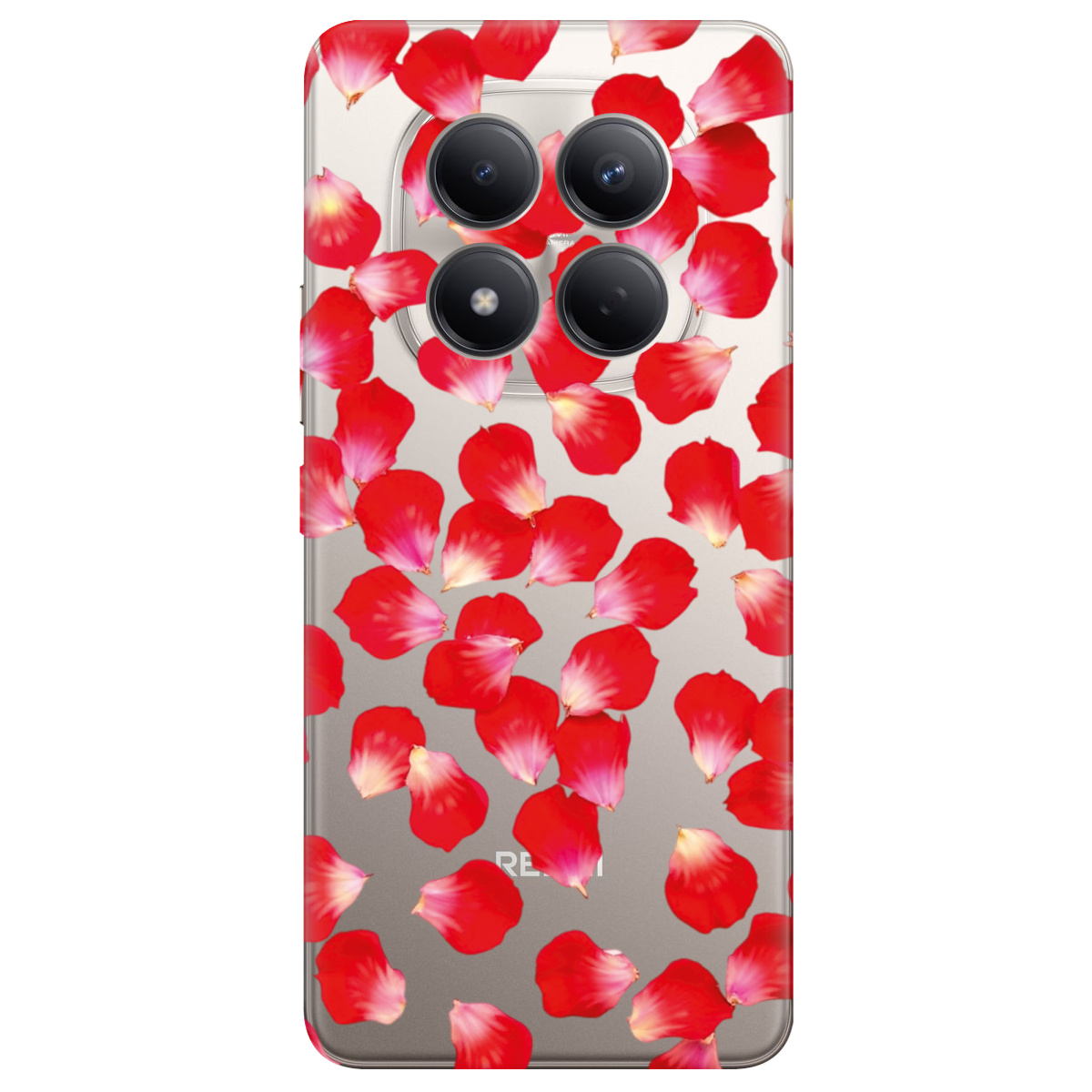 Чохол для Xiaomi Redmi Note 15 Pro 4G прозорий Аромат кохання - фото 1 - Чохли для телефонів