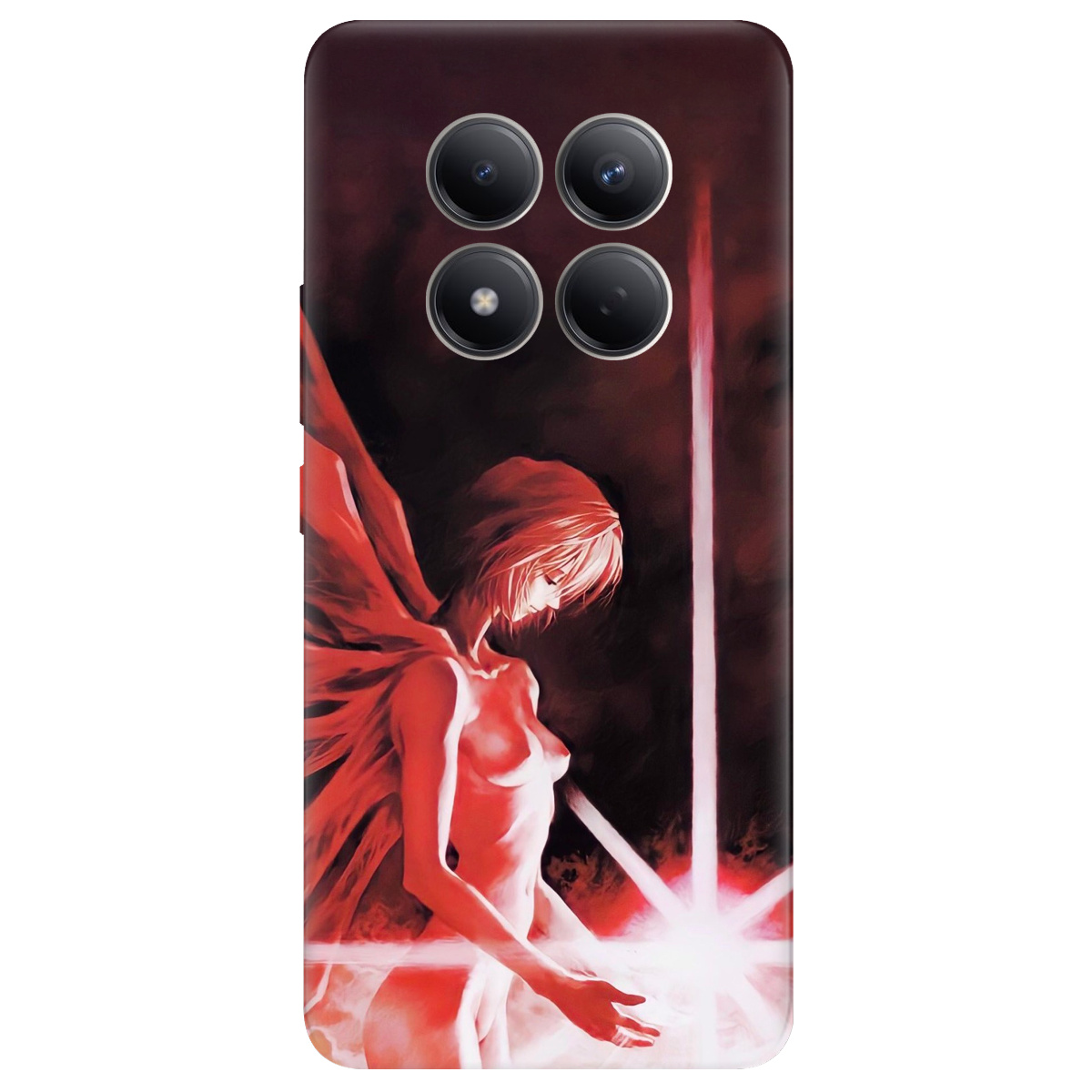 Чехол для Xiaomi Redmi Note 15 Pro 4G прозрачный Кінець Евангеліону - фото 1 - Чехлы для телефонов