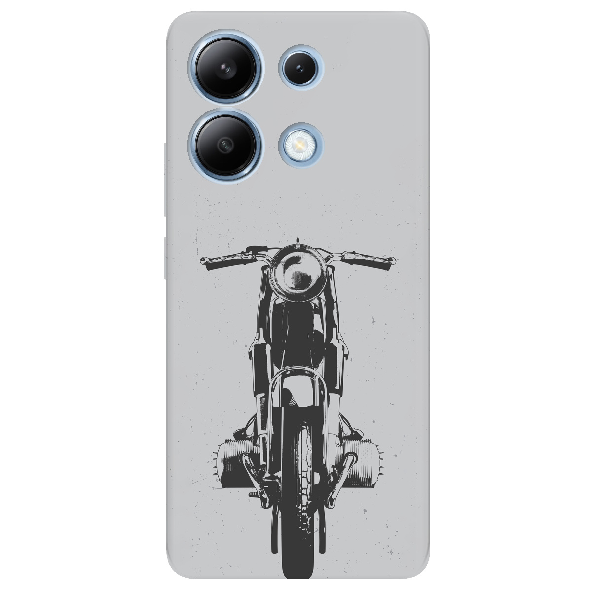 Чехол для Xiaomi Redmi Note 13 4G прозрачный МотоДвижение - фото 1 - Чехлы для телефонов