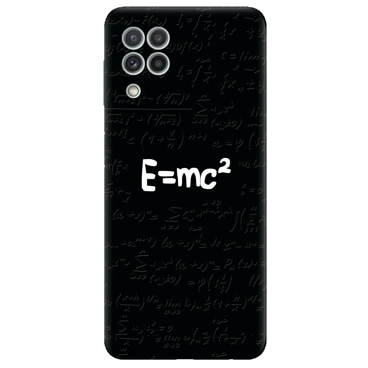 Чохол для Samsung Galaxy A22 4G прозорий Einstein - фото 1 - Чохли для телефонів