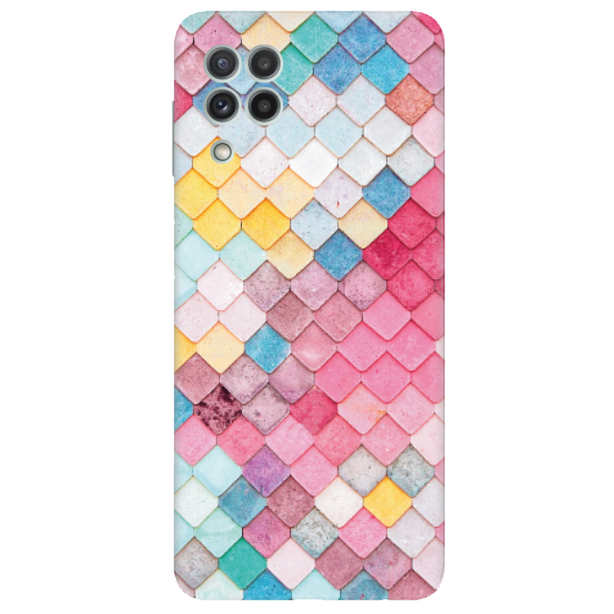 Чехол для Samsung Galaxy M22 прозрачный Fresco - фото 1 - Чехлы для телефонов