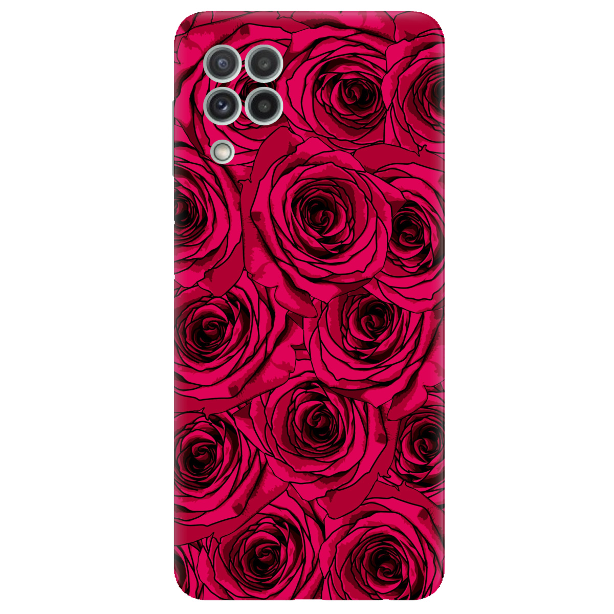 Чохол для Samsung Galaxy M22 прозорий love story - фото 1 - Чохли для телефонів