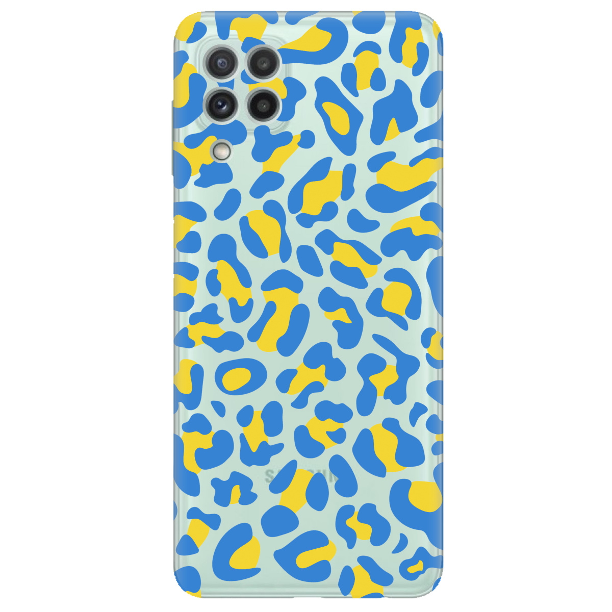 Чохол для Samsung Galaxy A22 4G прозорий LeopardUA - фото 1 - Чохли для телефонів