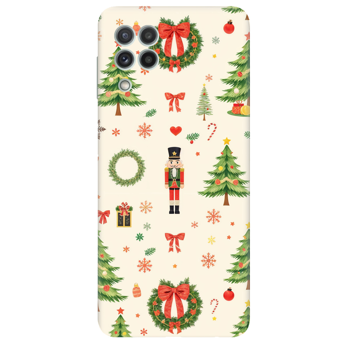 Чохол для Samsung Galaxy M22 прозорий Holiday Symphony - фото 1 - Чохли для телефонів