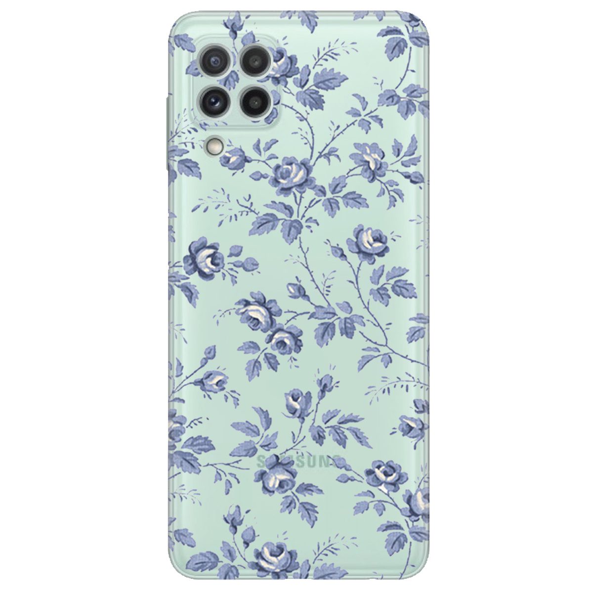 Чохол для Samsung Galaxy A22 4G прозорий Gentle Touch - фото 1 - Чохли для телефонів