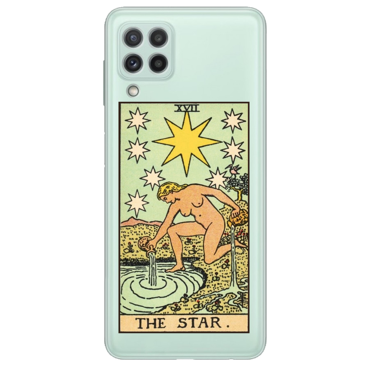 Чохол для Samsung Galaxy M22 прозорий The Star - фото 1 - Чохли для телефонів