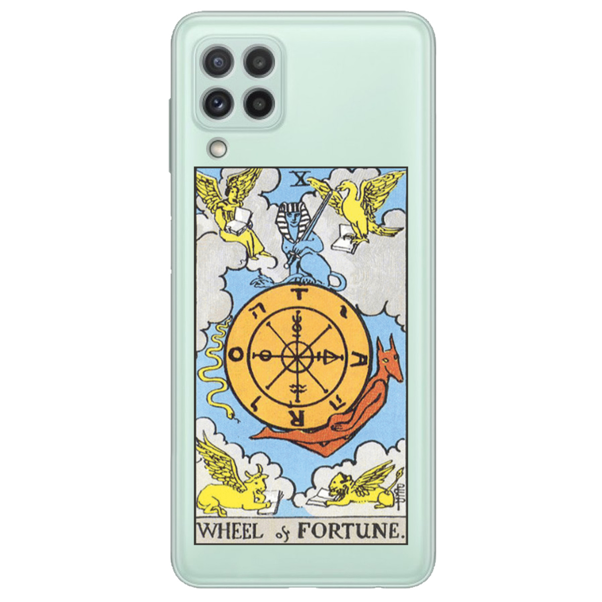 Чохол для Samsung Galaxy A22 4G прозорий Wheel of Fortune - фото 1 - Чохли для телефонів