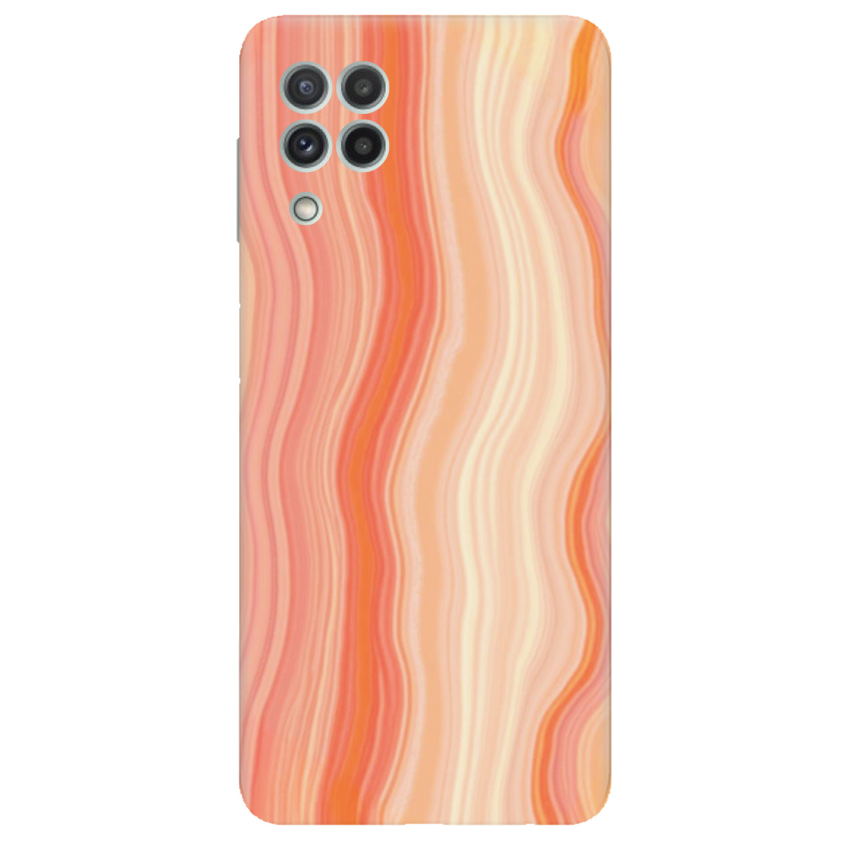 Чохол для Samsung Galaxy M22 прозорий Теплі хвилі - фото 1 - Чохли для телефонів
