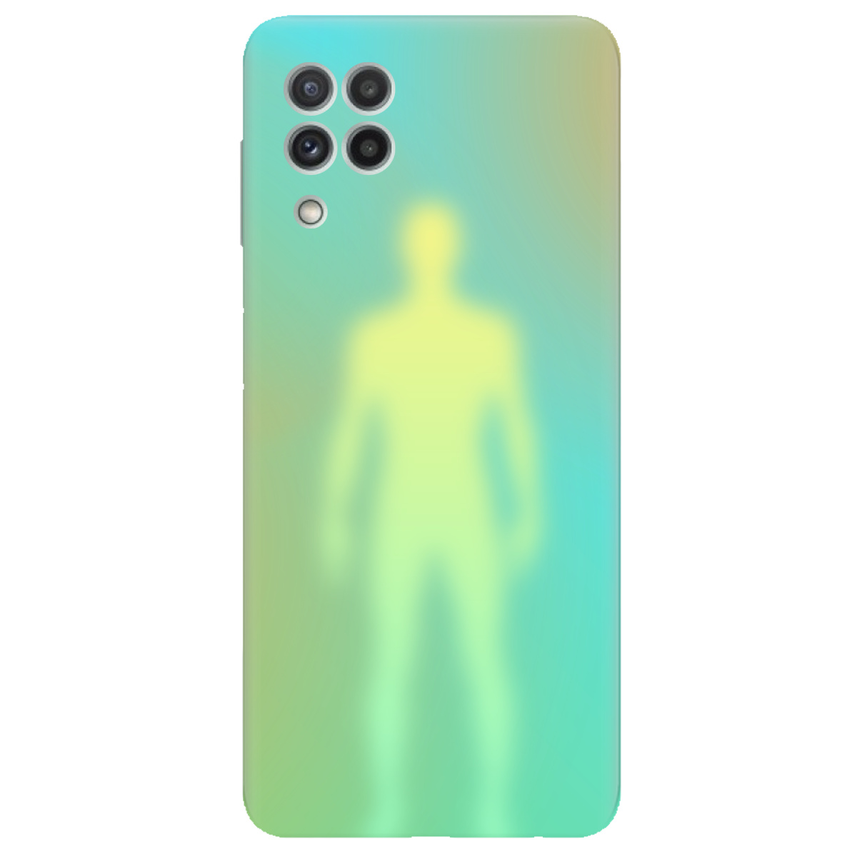 Чохол для Samsung Galaxy A22 4G прозорий Сяйво емоцій - фото 1 - Чохли для телефонів