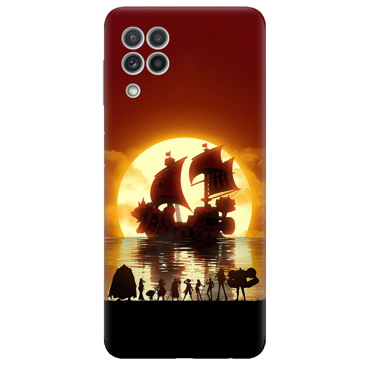Чохол для Samsung Galaxy A22 4G прозорий The going merry - фото 1 - Чохли для телефонів