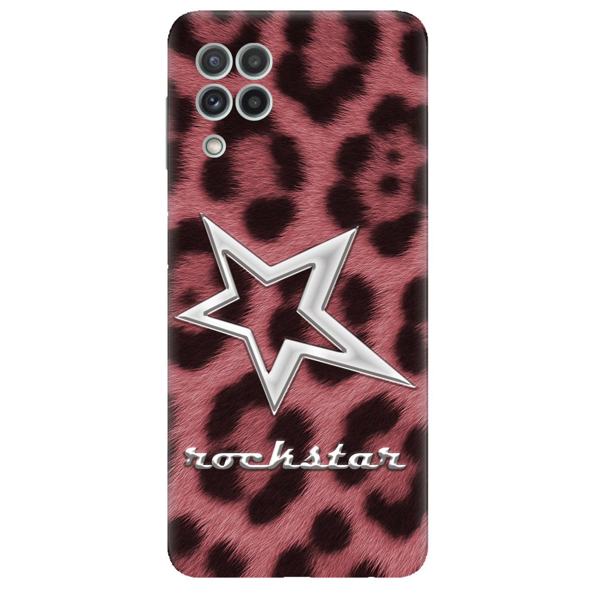 Чохол для Samsung Galaxy M22 прозорий Rockstar - фото 1 - Чохли для телефонів