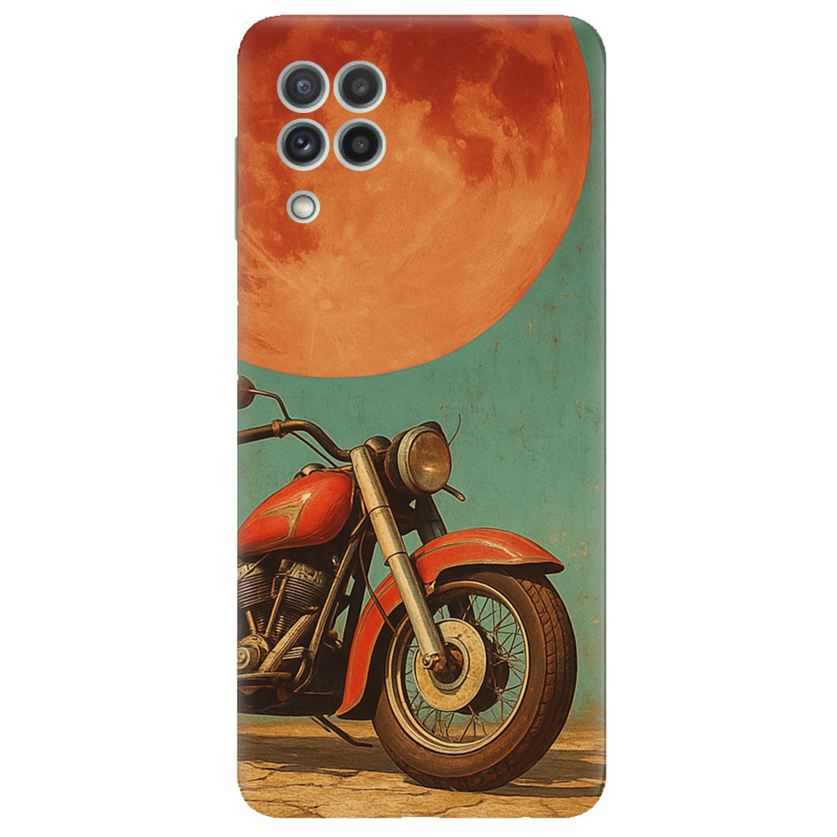 Чохол для Samsung Galaxy A22 4G прозорий Шлях до місяця - фото 1 - Чохли для телефонів