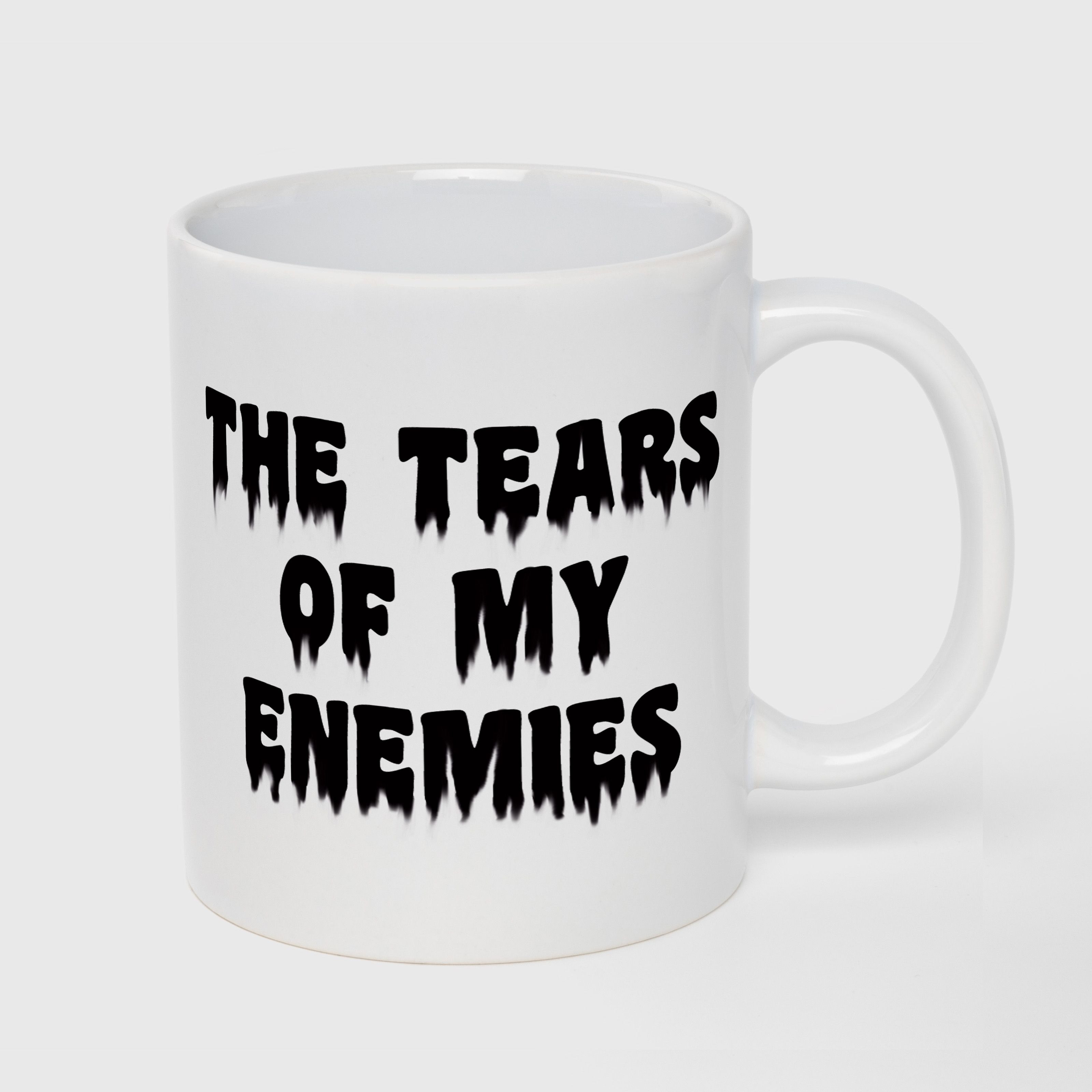 Чашка біла (330 мл) My enemies - фото 1 Чашка біла (330 мл) My enemies - фото 1 - Чашки