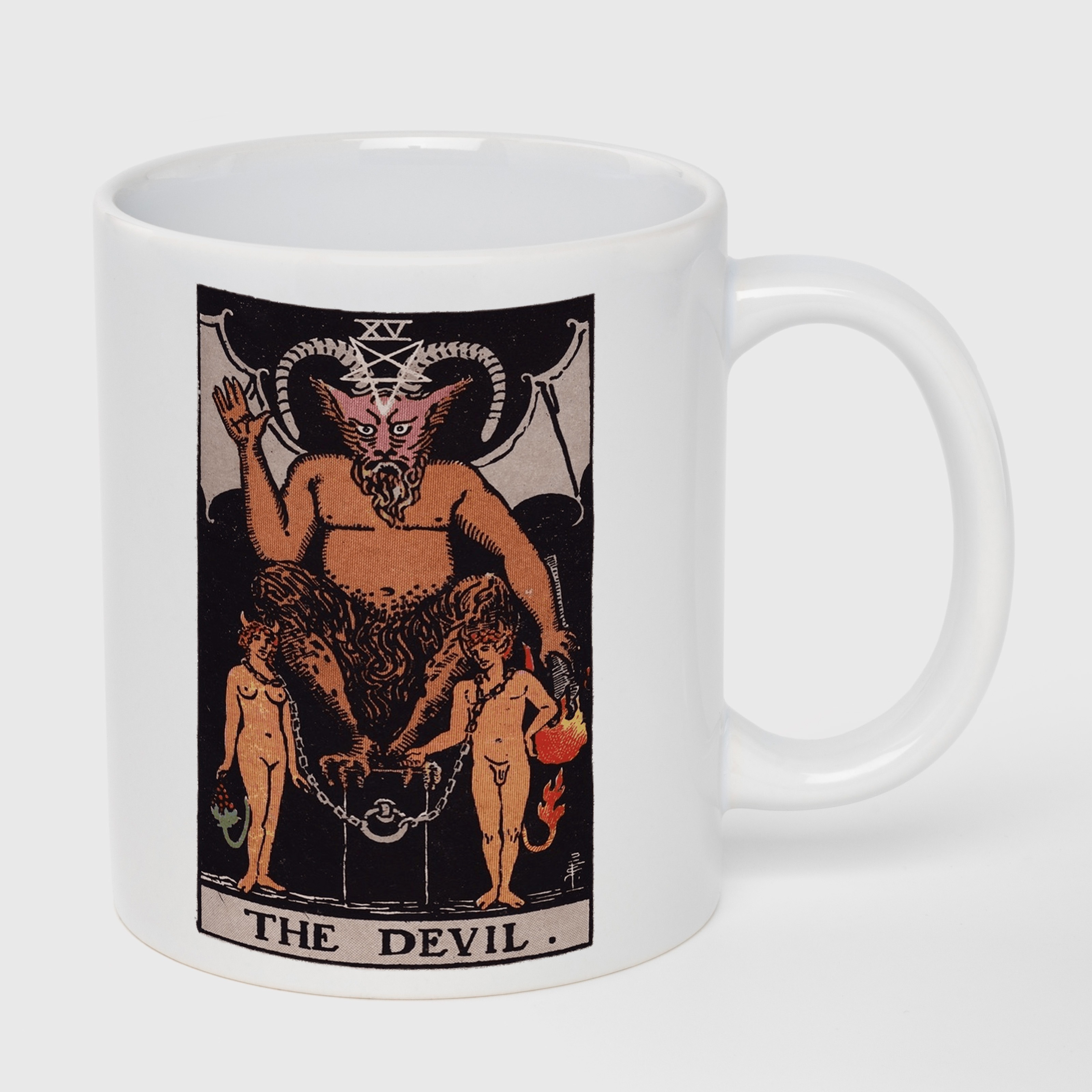 Кружка белая (330 мл) Taro The Devil - фото 1 - Кружки