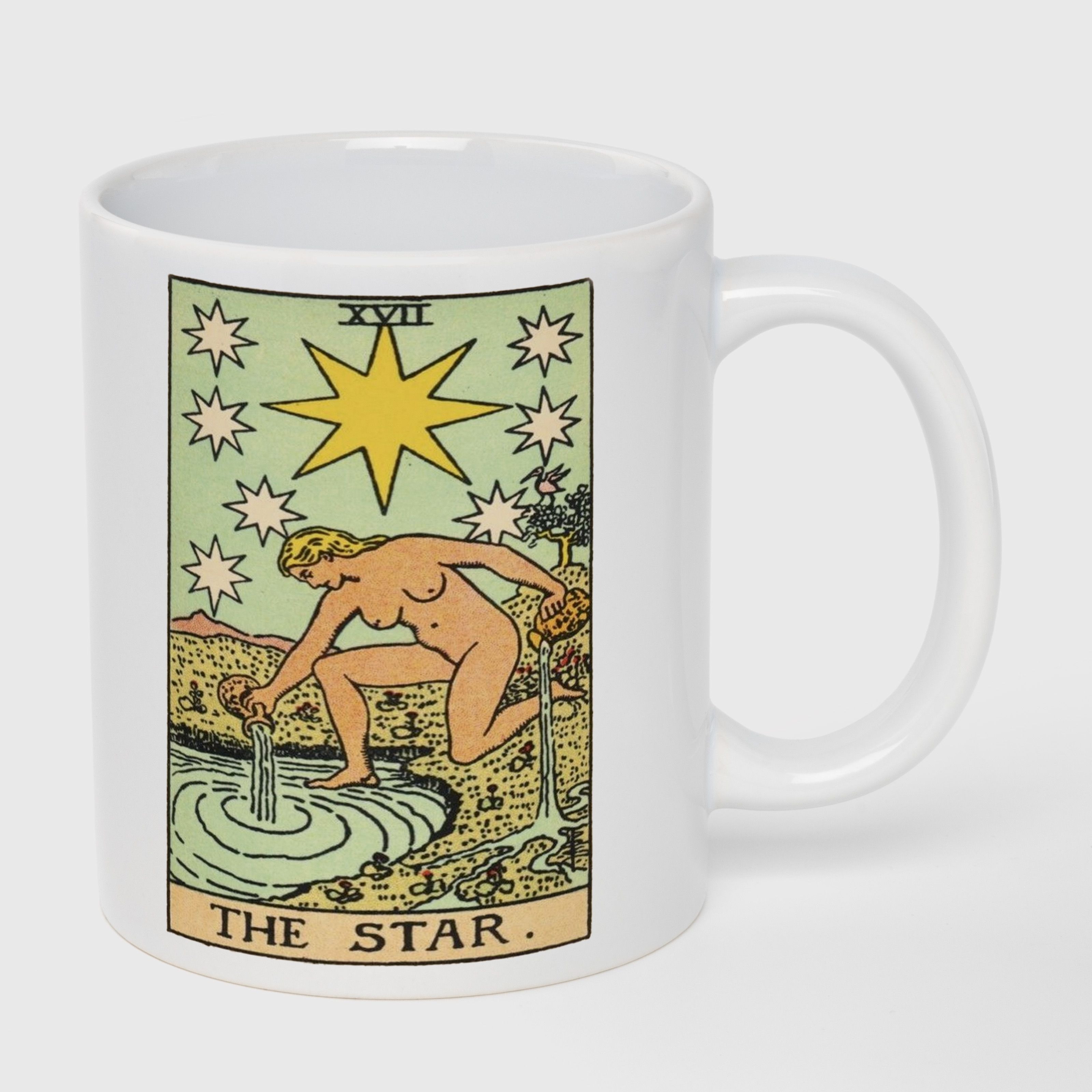 Чашка біла (330 мл) Taro The Star - фото 1 - Чашки