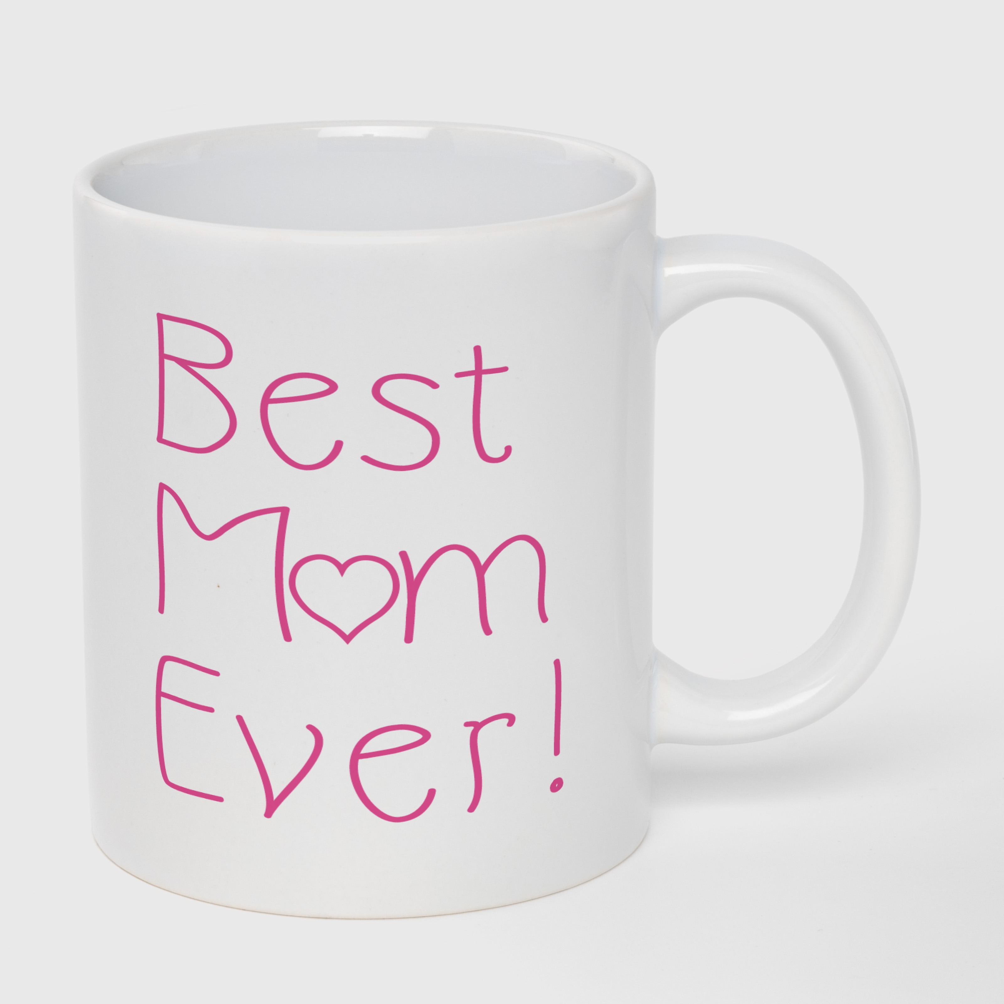 Чашка біла (330 мл) Best mom - фото 1 Чашка біла (330 мл) Best mom - фото 1 - Чашки