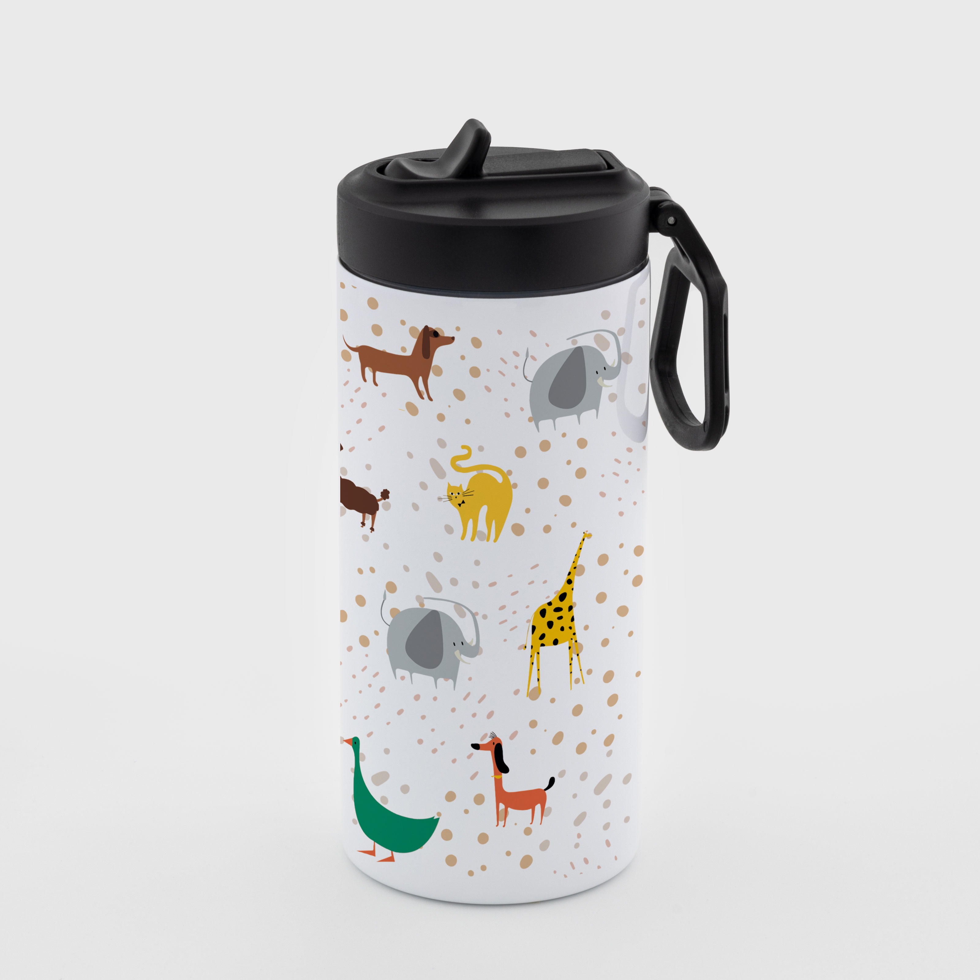 Термокружка "Starbucks" Style №2 белая (450 мл) Веселая компания - фото 1 - Термокружки, термосы, фляги