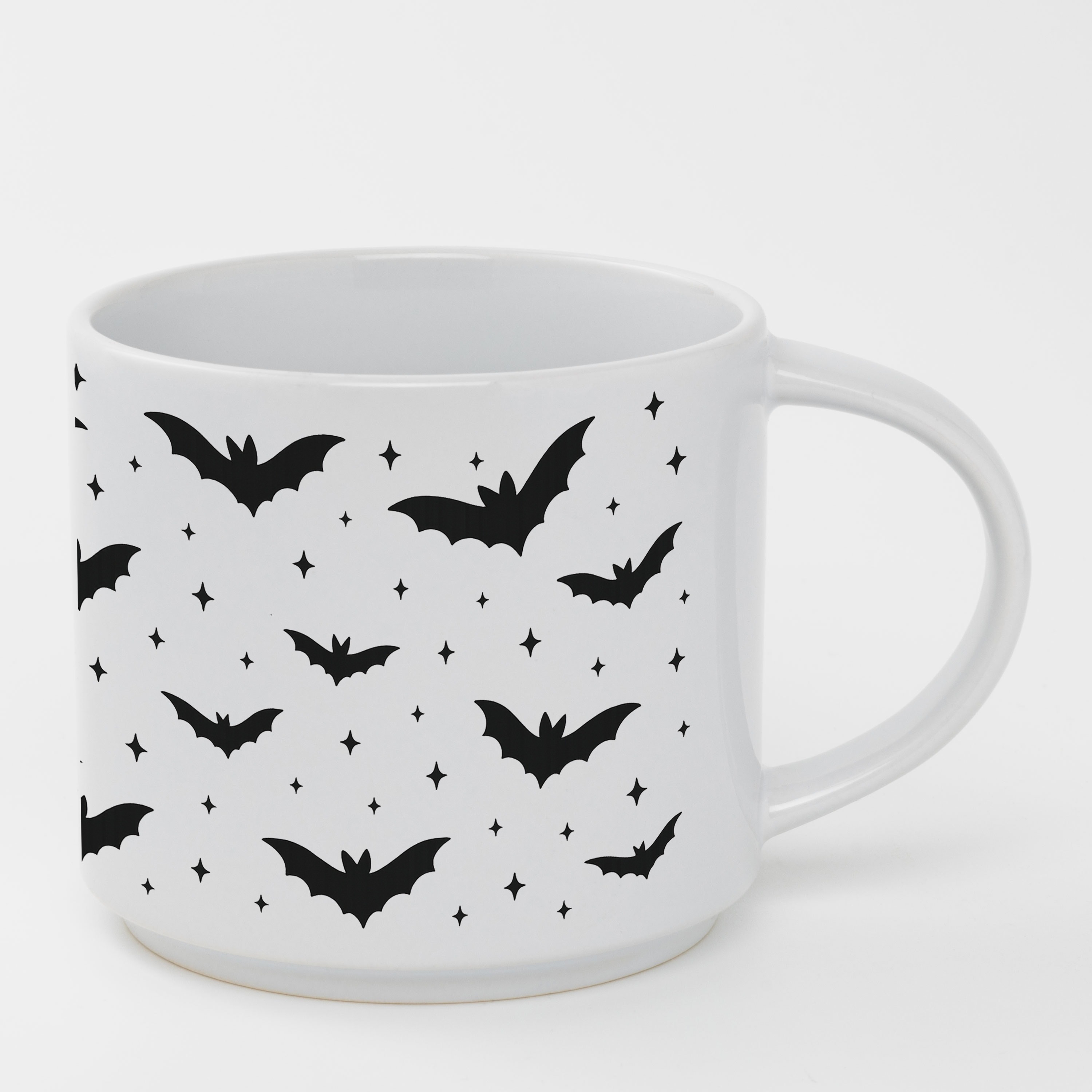 Кружка белая (450 мл) Темная ночь - фото 1 - Кружки