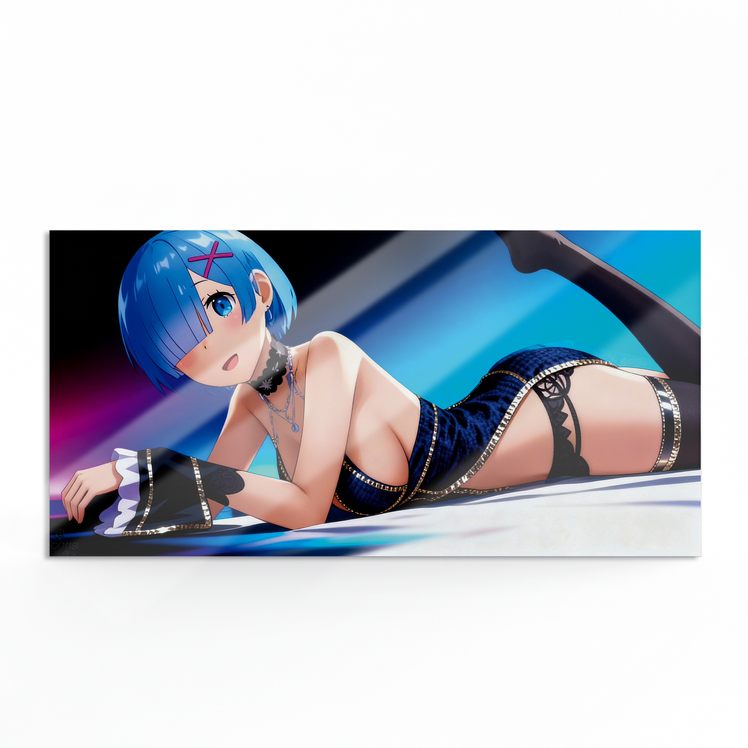 Картина на металле глянцевая (30х60 см) Rem - фото 1 - Картины на метале