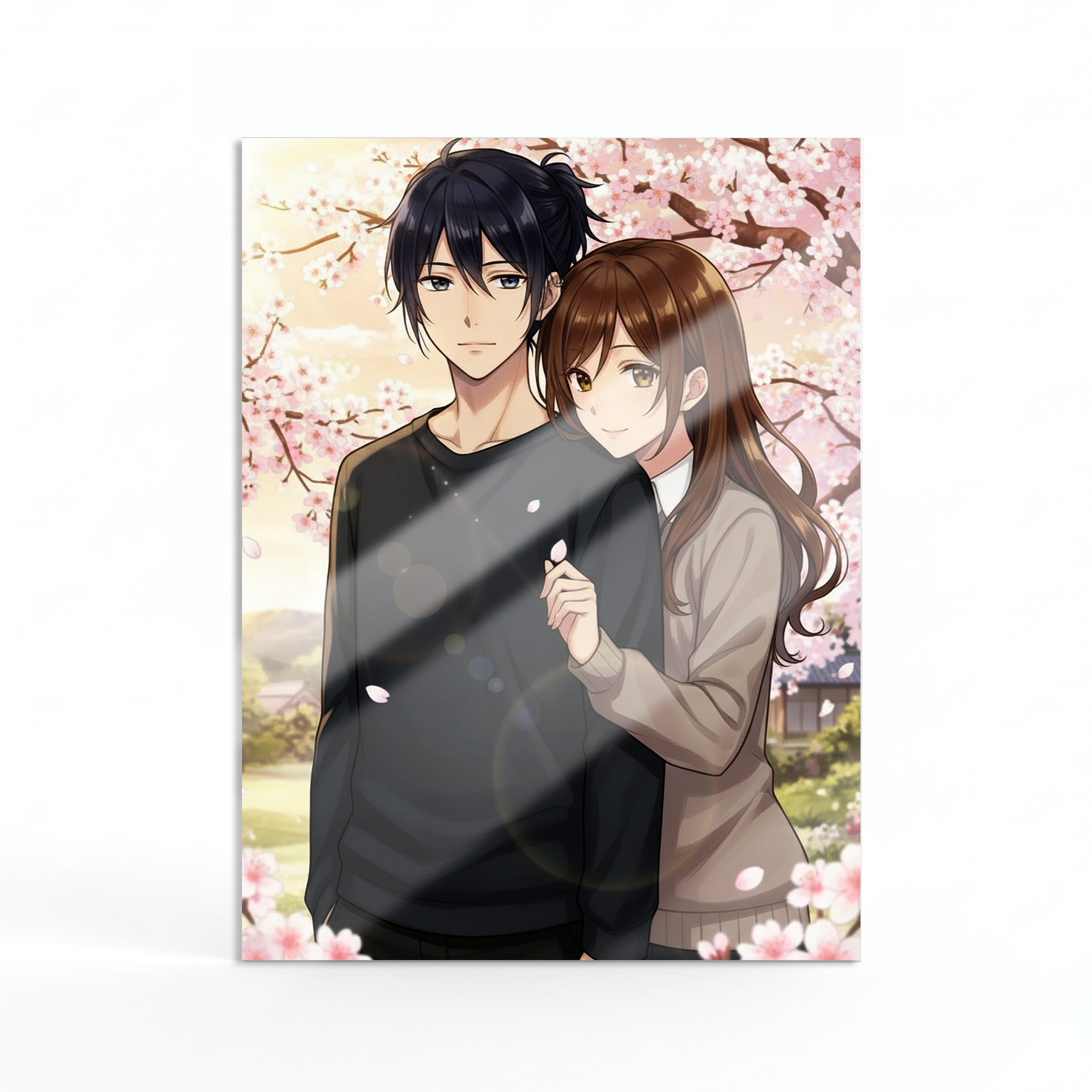 Картина на металле глянцевая (30х40 см) Horimiya - фото 1 - Картины на метале