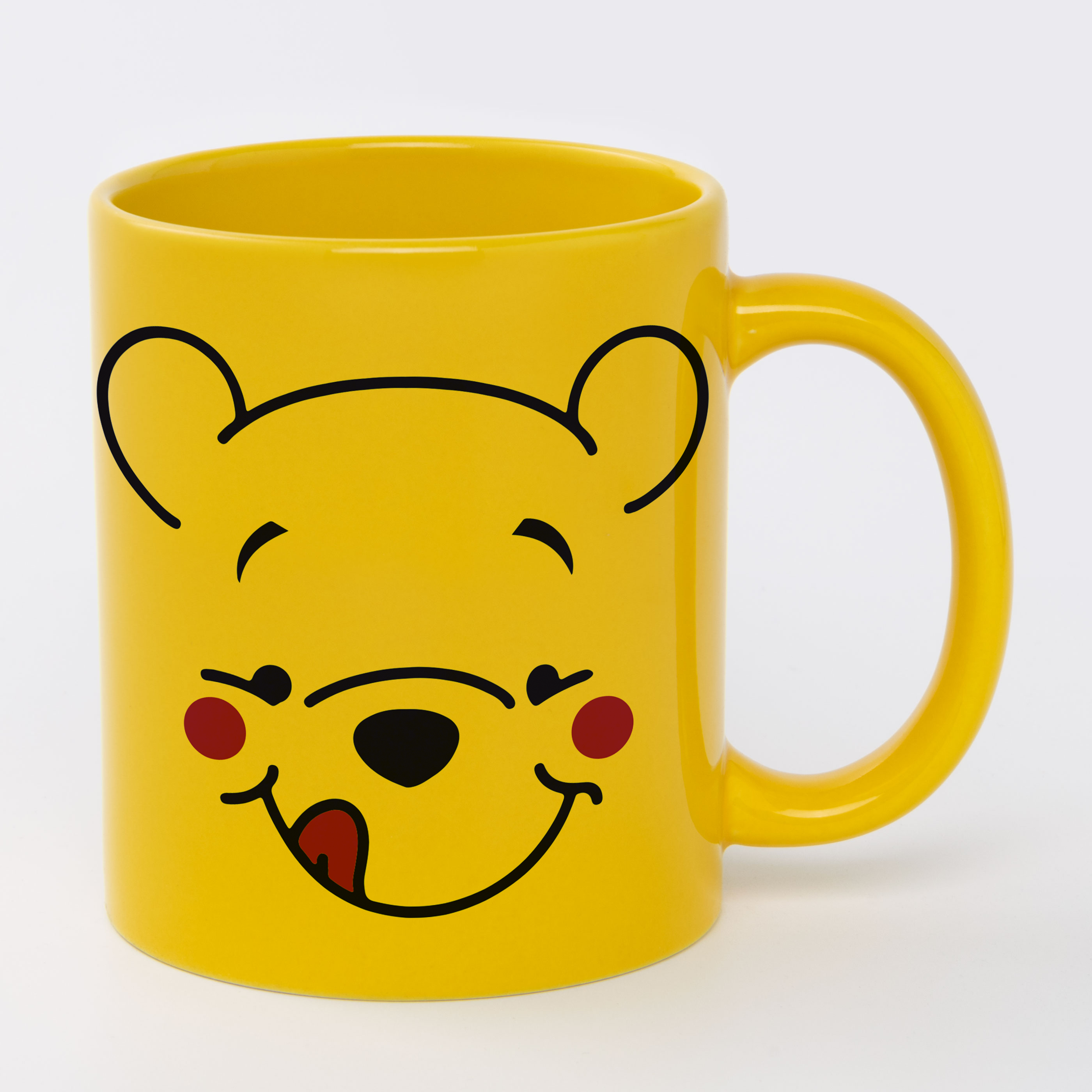 Чашка повністю кольорова жовта (330 мл) Веселий Вінні Пух - фото 1 - Чашки