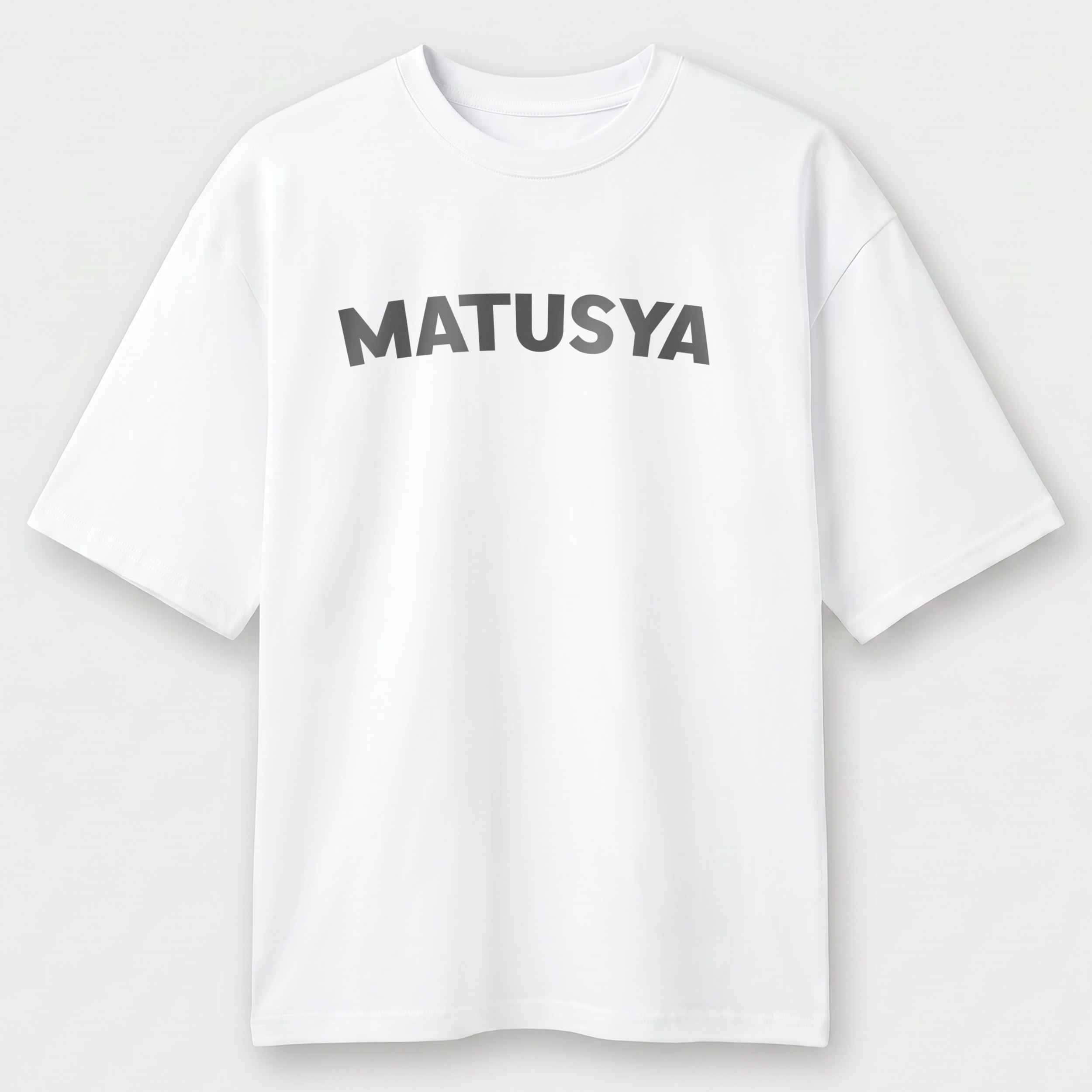 Футболка жіноча біла Premium Oversize бавовна MATUSYA XS-S - фото 1 - Футболки